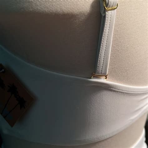 Swimsuits For All Swim Vintage Swimsuitsforall White High Waist Bikini Topsize 6 Bottomsize