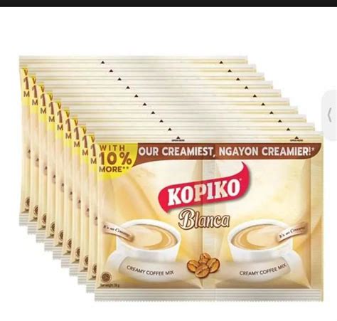 GDPH Kopiko 3in1 Coffee Blanca Twin Pack 58g X 10 Sachets Lazada PH