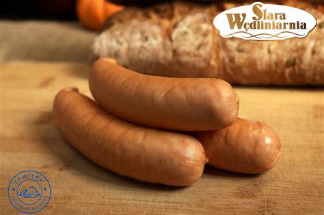 Kiełbasa parówkowa z szynki opakowanie 550g Stara Wędliniarnia