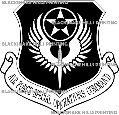 AFSOC Patch Vector Image Files .ai .pdf .eps & .svg - Etsy