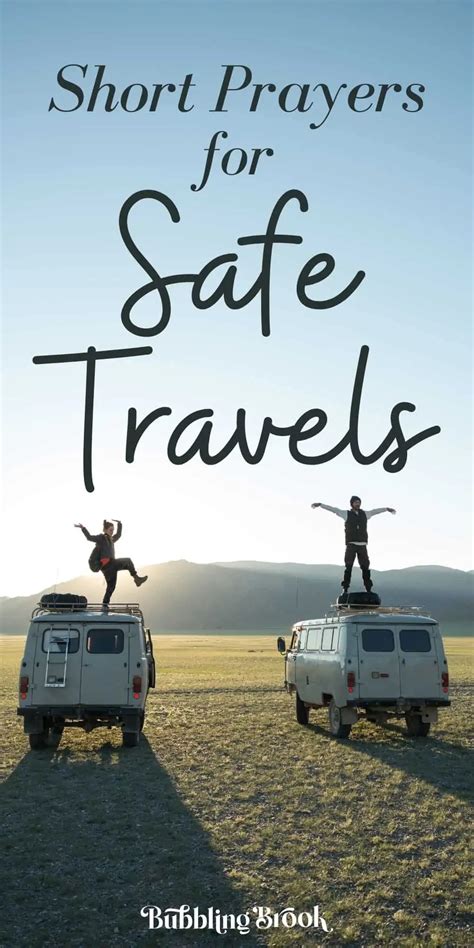 Prayer For Safe Travels [w/ Bible Verses]