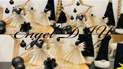 Diy Christmas Angel Engel Basteln Engel Aus Buchseite