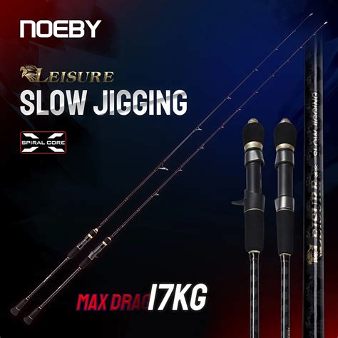 Noeby 1 83 M 1 96 M Langsam Jigging Angelrute M ML Power Hohe