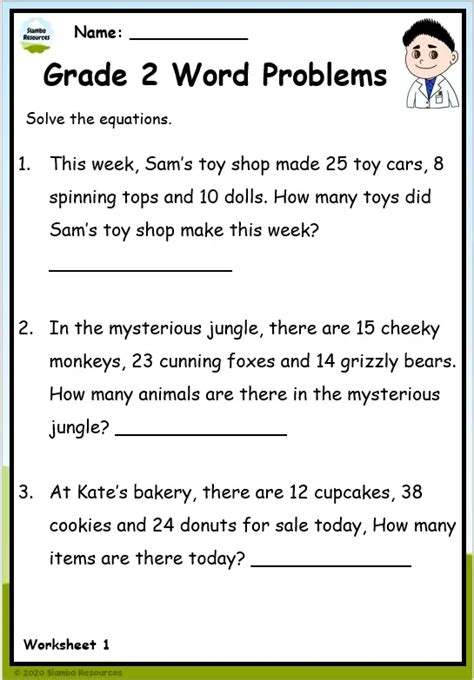 Printable Primary Math Worksheet For Math Grades To Based Off