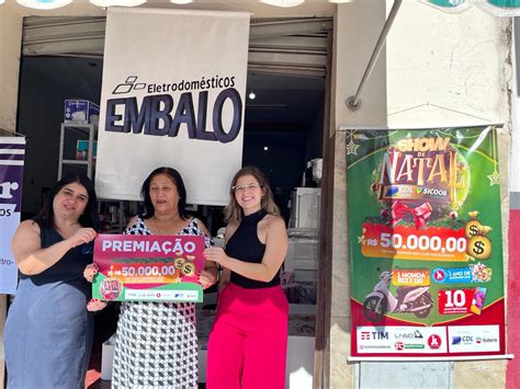 CDL Itabira entrega premiação da Campanha Show de Natal CDL Itabira