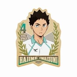 Haikyuu Iwaizumi Hajime Travel Sticker Ensky