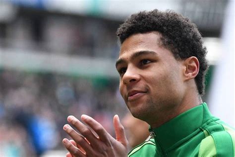 Serge Gnabry im Gespräch bei der TSG Ein Hochbegabter für Hoffenheim