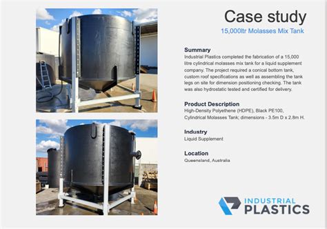 Reference Projects Industrial Plastics