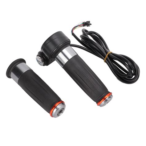 Flash Sale 1 Pair 12v99v Handlebar Throttle Grips Universal Twist