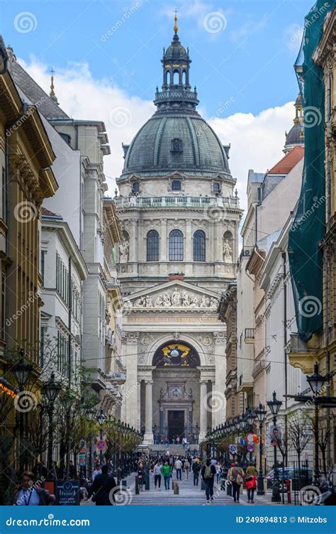 St Stephen S Basilica In Budapest Hungary Editorial Stock Photo