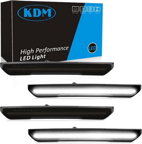 Amazon Kdm Smoked Lens Led Bumper Side Marker Reflectors Lights