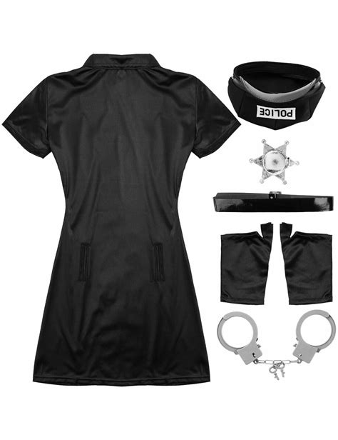 Sexy Women Cop Costume Police Officer Cosplay Fancy Dress Halloween Party Ebay