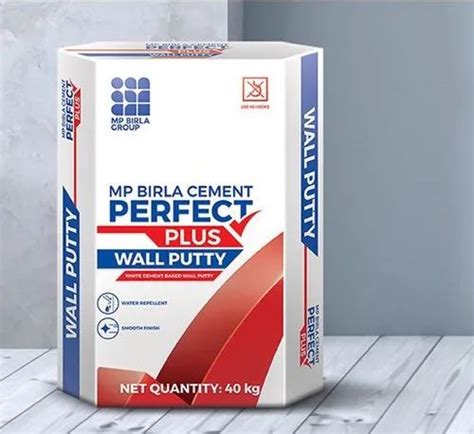 MP Birla Perfect Plus Wall Putty 40 KG At Rs 750 Bag In Sidlaghatta