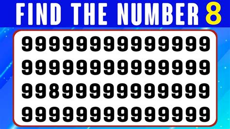 Spot The ODD Number And Letter 04 Find The ODD One Out Emoji Quiz