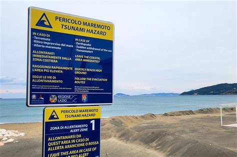 Minturno Il Primo Comune Italiano Ad Essere Pronto In Caso Di Tsunami