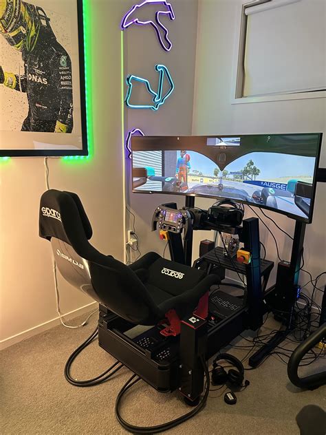 Almost finished my F1 inspired sim racing set up! : r/simracing