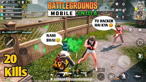 20 Kills In Bgmi Gameplay Battle Grounds Mobile India Akash Gaming