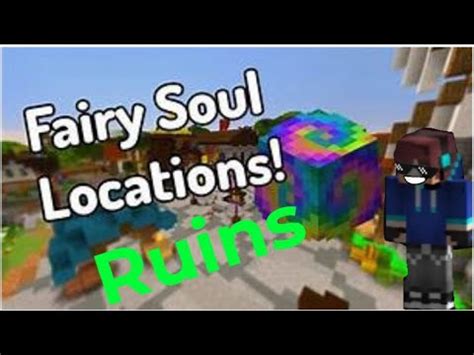 All Fairy Soul Locations In The Ruins Hypixel Skyblock YouTube