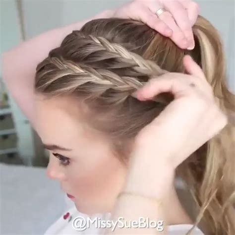 Med Tech Запись со стены Braided Bun Hairstyles Easy Hairstyles