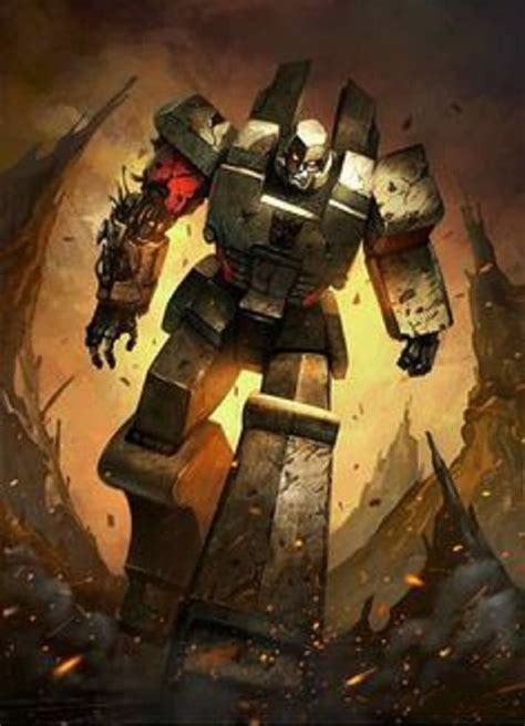 Decepticon Leader Megatron Artwork From Transformers Legends Game ...