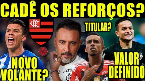 E OS REFORÇOS FLAMENGO MATHEUS GONÇALVES TITULAR VALOR DEFINIDO POR