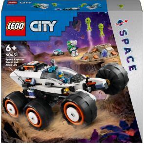 Klocki LEGO City Kosmiczny łazik i badanie życia w kosmosie 60431