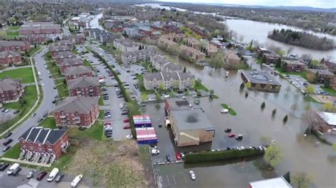 Survol En Drone Des Inondations Youtube