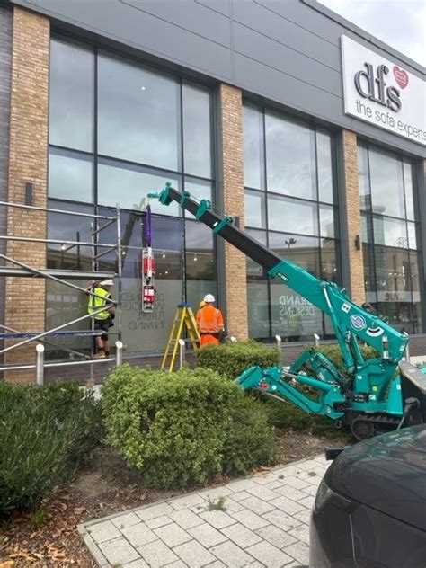 Southern Glass Services Large Shopfront Glass Panel Replacement