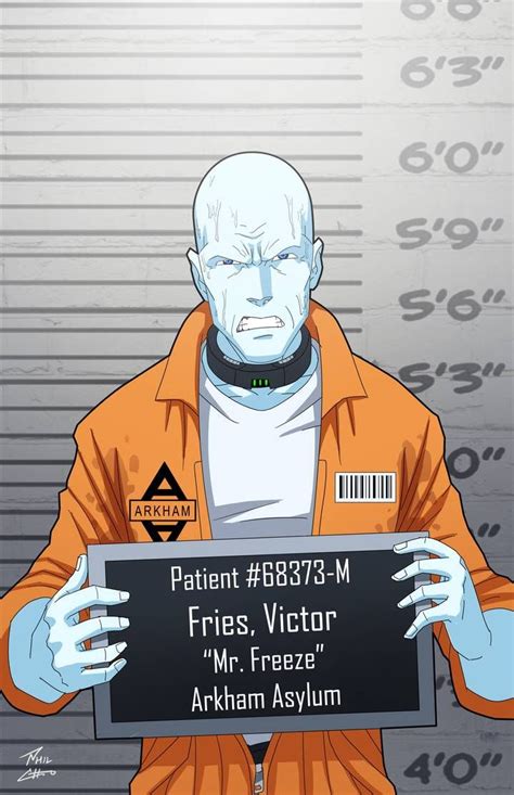 Victor Fries Locked Up By Phil Cho On Deviantart Comic Superhelden