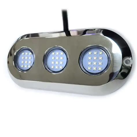 WEIKEN Modern Design 12V 180w 316 Stainless Steel Ip68 Led Underwater