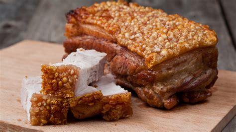 Oven Roasted Crispy Pork Belly Recipe