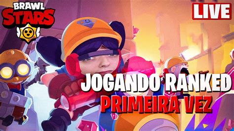 JOGANDO RANKED EM BRAWL STARS PELA PRIMEIRA VEZ EM BUSCA DO MADEIRA