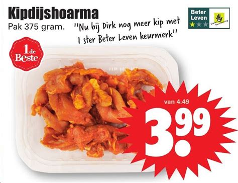 Kipdijshoarma 375g Aanbieding Bij Dirk