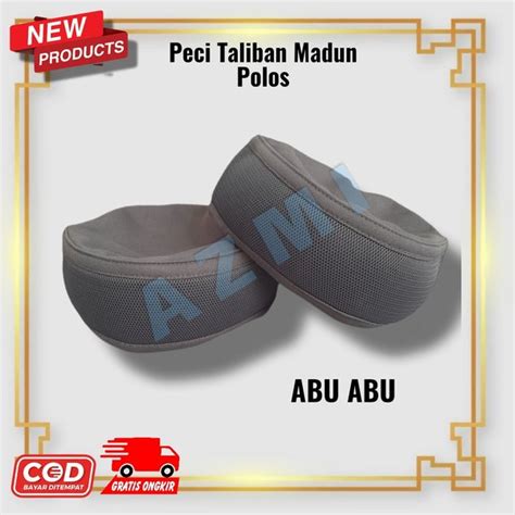 Jual Promo Peci Haji Taliban Madun Murah Kopiah Madun Peci Taliban Abu