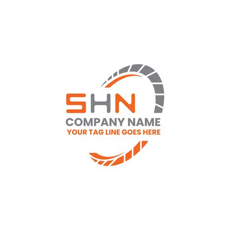 SHN Letter Logo Vector Design SHN Simple And Modern Logo SHN