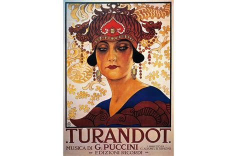 Puccini S Turandot 18 Beautiful Vintage Opera Posters Classic FM