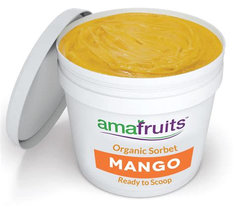 Amazon Amafruits Tropical Frozen Sorbet 2 6 Gallon Mango 2 6