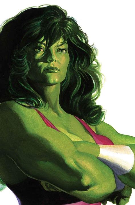 Alex Ross Timeless She Hulk Cover Alex Ross Marvel Comics Art Marvel