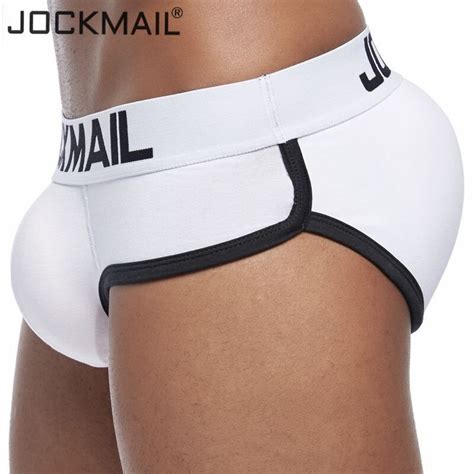 JOCKMAIL ropa interior Sexy Gay para hombre calzoncillos de algodón