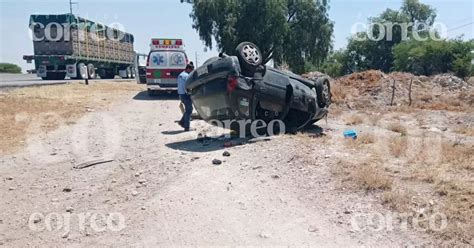 Choque En Carretera De San Luis De La Paz Deja Tres Personas Heridas