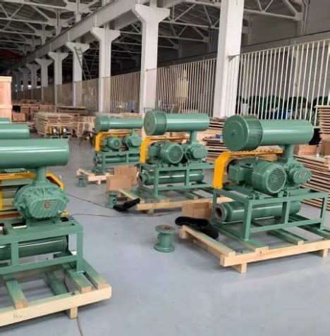 High Quality Sewage Treatment Vacuum Industrial Air Roots Blower For