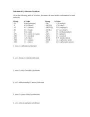 Substituted Cyclohexane Problems Pdf Substituted Cyclohexane Problems