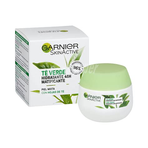 Garnier Skin Active Crema hidratante y matificante con hoja de té verde