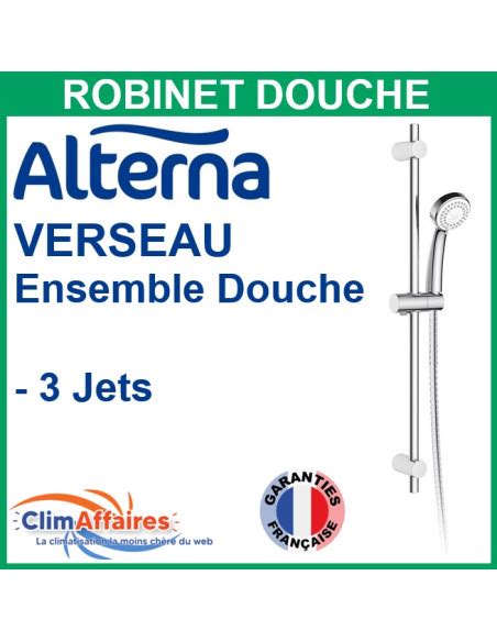 Alterna Ensemble De Douche Mural Jets Verseau