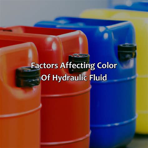 What Color Is Hydraulic Fluid - colorscombo.com