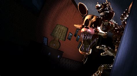 Nightmare Mangle Jumpscare Fnaf 4 Youtube