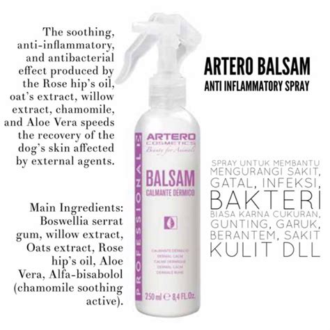 Jual Artero Balsam Spray Untuk Kulit Gatal Aman Di Kulit Made In Spain