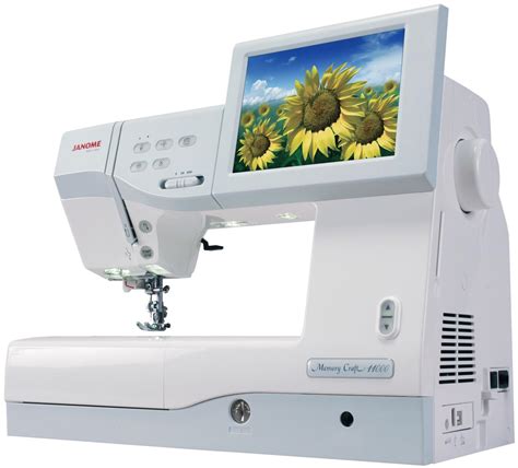 Janome Memory Craft 11000 Fs Embroidery And Sewing Machine