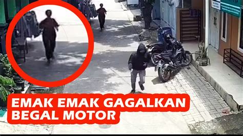 Aksi Maling Gagal Power Of Emak Emak Gagalkan Sendirian Aksi Seorang