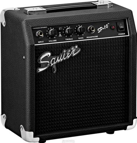 Squier By Fender Se Special Strat Sp10 Amp Pack Black At Gear4music